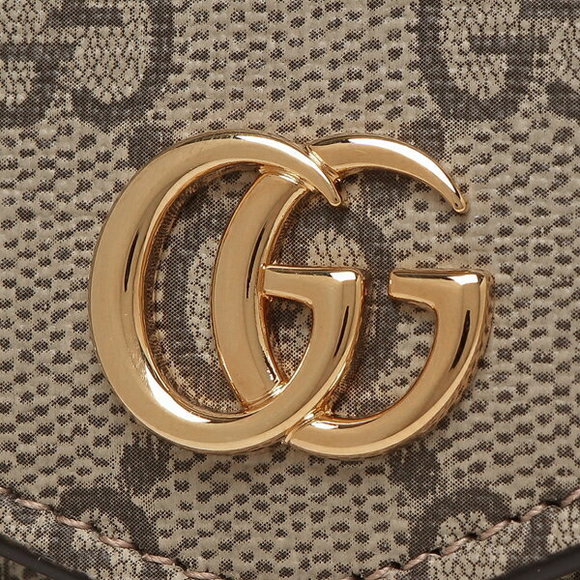 Gucci Ophidia Canvas Mini Bag Beige Ebony - Picture 8 of 8